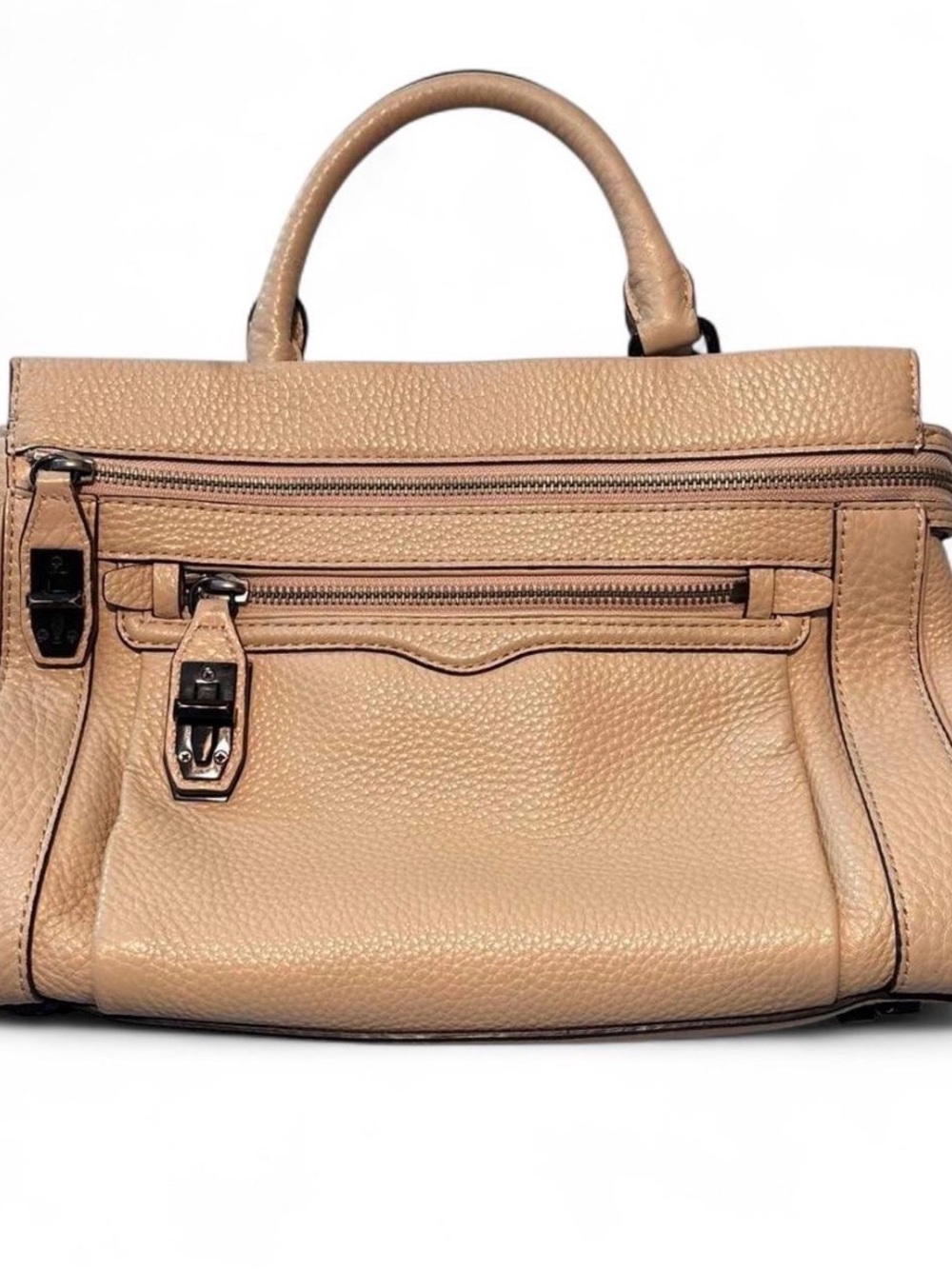Rebecca Minkoff Crosby Medium
Satchel Pebbled Leather Tote Bag